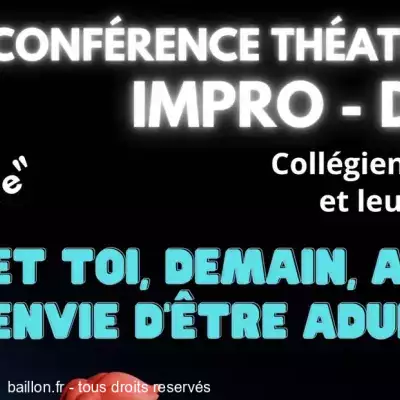 Spectacle sur l'adolescence avec la FCPE