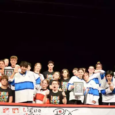Match inter-collège du Trophée d’Impro Culture et Diversité à Albertville