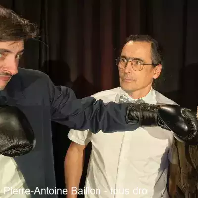 Fight-Impro à Chambéry :  L'agent Spécial Strong face au Sergent Til