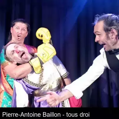 Fight-Impro à Chambéry, La princesse Basmati cuisine à l'étouffé Bacchus le dieu du vin