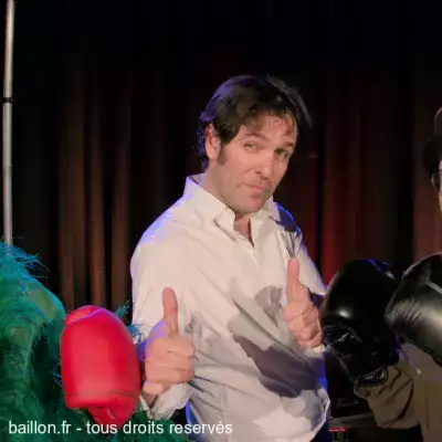 Fight-Impro : statu quo à Chambéry le public n'a pas choisi de vainqueur.