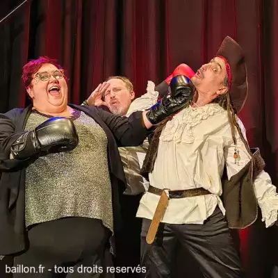 Fight-Impro à Chambéry : Ludmila Coneperfide invisibilise Jack Poirot