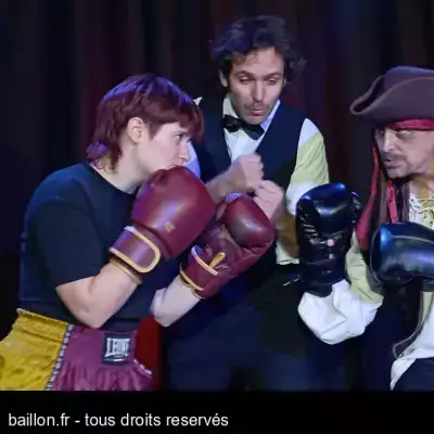 La boxeuse Mat Dyson fait mordre la poussière à Jack Poirot.